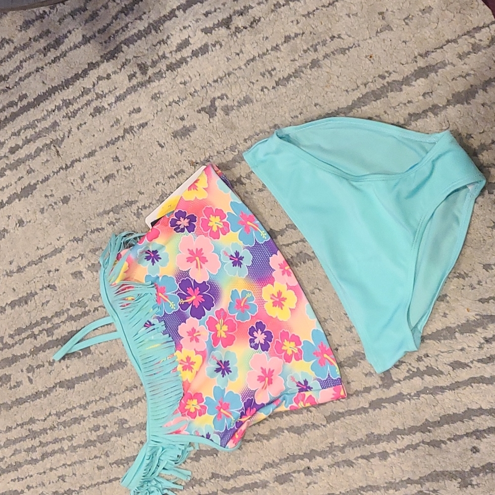 NWT West Coast 2pc girl bikini swimsuit